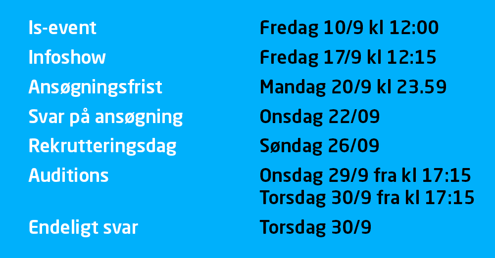 optag - blå